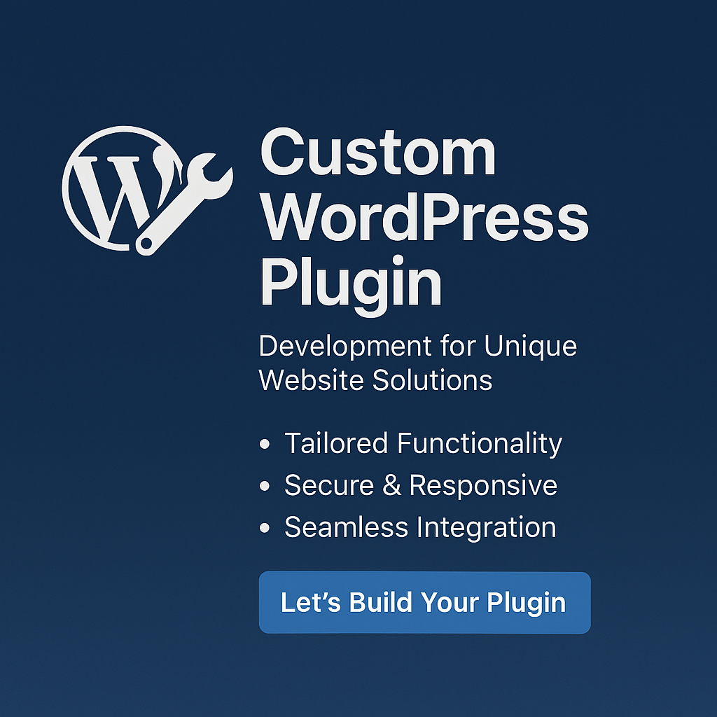 custom wordpress plugin